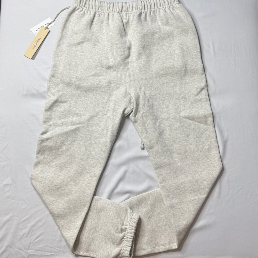 Essentials Light Oatmeal Sweatpants - image 2